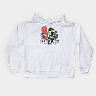 railroad devil record Kids Hoodie